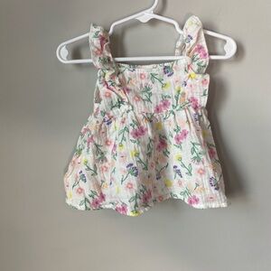 Charming Floral Baby Top